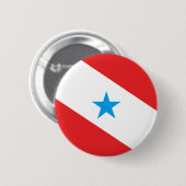 Badge Rond 5 Cm Drapeau du Pará Brésil (Devant & derrière)