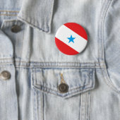 Badge Rond 5 Cm Drapeau du Pará Brésil (En situation)