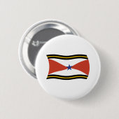 Badge Rond 5 Cm Drapeau du peuple Akha Bouton (Devant & derrière)