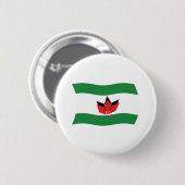 Badge Rond 5 Cm Drapeau du peuple hongrois Bouton (Devant & derrière)