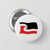 Badge Rond 5 Cm Drapeau du peuple Maori Bouton (Devant & derrière)