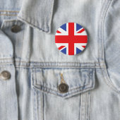 Badge Rond 5 Cm drapeau du royaume-uni (En situation)