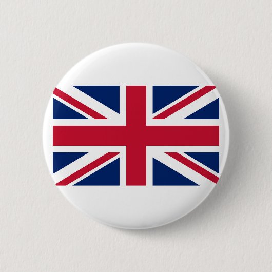 Badge Rond 5 Cm Drapeau du Royaume-Uni (Devant)