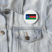 Badge Rond 5 Cm Drapeau du Soudan du Sud (En situation)