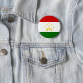 Badge Rond 5 Cm Drapeau du Tadjikistan (En situation)