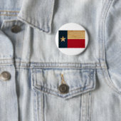 Badge Rond 5 Cm Drapeau du Texas (En situation)