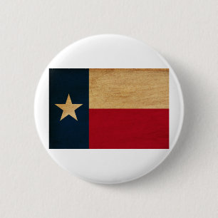 Badge Rond 5 Cm Drapeau du Texas
