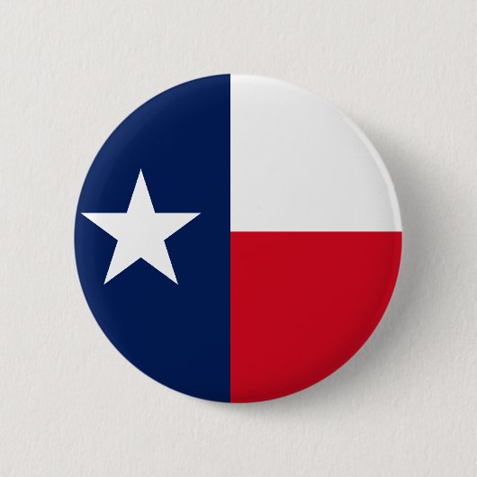 BADGE ROND 5 CM DRAPEAU DU TEXAS (Devant)