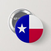 Badge Rond 5 Cm Drapeau du Texas (Devant & derrière)