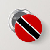 Badge Rond 5 Cm Drapeau du Trinidad Tobago (Devant & derrière)