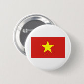 Badge Rond 5 Cm Drapeau du Viet Nam (Devant & derrière)
