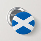 Badge Rond 5 Cm Drapeau écossais (Devant & derrière)