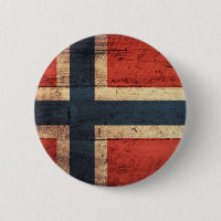 Drapeau en bois de la Norvège