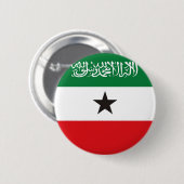 Badge Rond 5 Cm Drapeau ethnique du Somaliland (Devant & derrière)