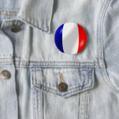 Badge Rond 5 Cm Drapeau français (En situation)