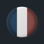Badge Rond 5 Cm Drapeau Français De Couleurs Sombres<br><div class="desc">Bouton avec le drapeau français mais dans des couleurs plus foncées,  sombres,  muettes.</div>