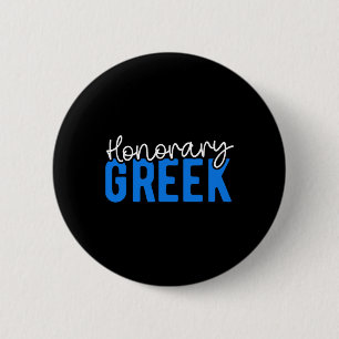 Badge Rond 5 Cm Drapeau Grec Funny Grèce Grec Grec Américain Gr