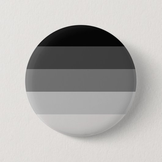 Badge Rond 5 Cm Drapeau Hetero Pride, Drapeau Stright Pride (Devant)