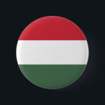 Badge Rond 5 Cm Drapeau Hongrie<br><div class="desc">Drapeau patriotique de Hongrie.</div>