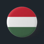 Badge Rond 5 Cm Drapeau Hongrie<br><div class="desc">Drapeau patriotique de Hongrie.</div>