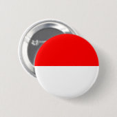Badge Rond 5 Cm Drapeau Indonésie (Devant & derrière)