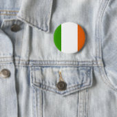 Badge Rond 5 Cm Drapeau irlandais (En situation)