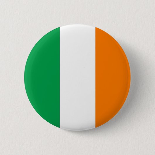 Badge Rond 5 Cm Drapeau irlandais (Devant)