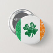 Badge Rond 5 Cm Drapeau irlandais (Devant & derrière)