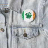 Badge Rond 5 Cm Drapeau irlandais (En situation)