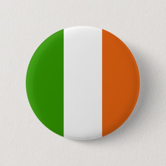 Badge Rond 5 Cm Drapeau irlandais (Devant)