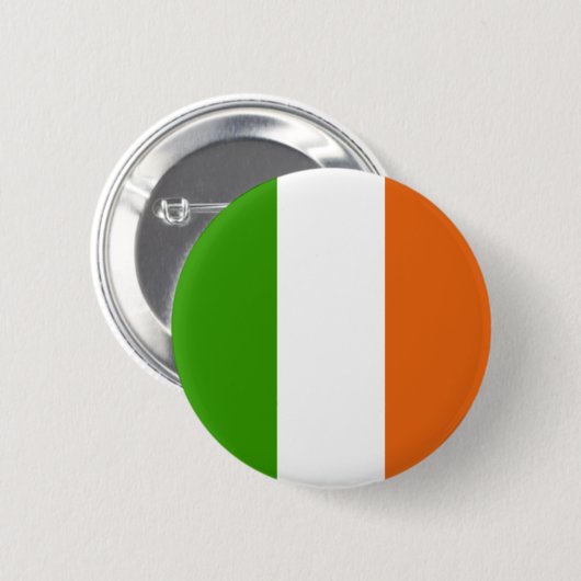 Badge Rond 5 Cm Drapeau irlandais (Devant & derrière)
