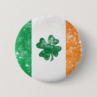 Badge Rond 5 Cm Drapeau irlandais