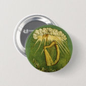 Badge Rond 5 Cm Drapeau irlandais de brigade (Devant & derrière)