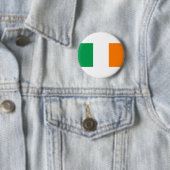 Badge Rond 5 Cm Drapeau irlandais/Saint Patrick's Day (En situation)