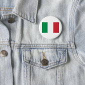 Badge Rond 5 Cm Drapeau Italie (En situation)
