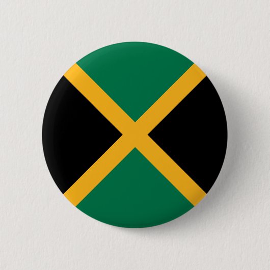 Badge Rond 5 Cm Drapeau Jamaïque (Devant)