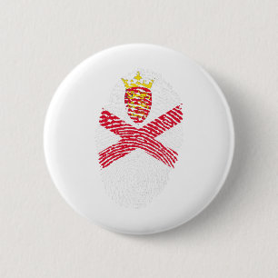 Badge Rond 5 Cm Drapeau Jersey Empreinte Pays Fierté Identité