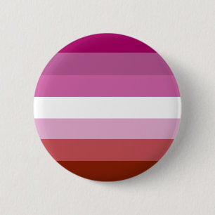 Badge Rond 5 Cm Drapeau lesbien de fierté