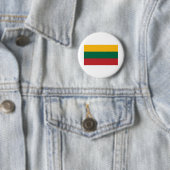 Badge Rond 5 Cm Drapeau Lituanie (En situation)