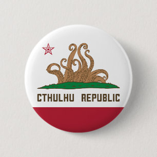 Badge Rond 5 Cm Drapeau Lovecraft