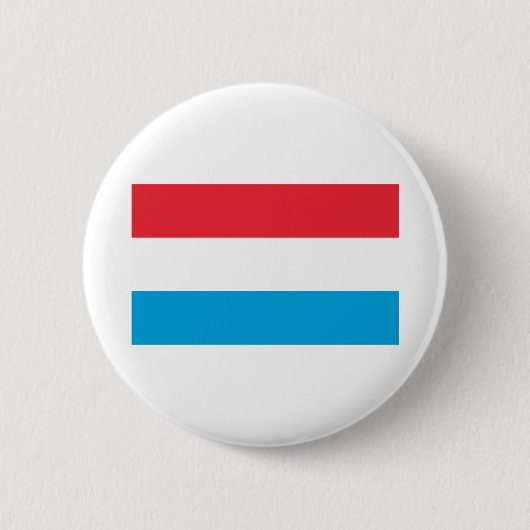Badge Rond 5 Cm Drapeau Luxembourg (Devant)