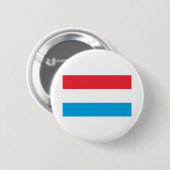 Badge Rond 5 Cm Drapeau Luxembourg (Devant & derrière)