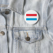 Badge Rond 5 Cm Drapeau Luxembourg (En situation)