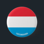 Badge Rond 5 Cm Drapeau luxembourgeois patriotique<br><div class="desc">Drapeau Luxembourg Bouton patriotique avec drapeau luxembourgeois imprimé sur le bouton. Nom du pays dans subtilement intégré dans la conception en bas. Le texte est entièrement personnalisable en utilisant "Customisez-le !" Caractéristiques. Ce beau Button Luxembourg est le cadeau élégant pour toutes les occasions. © 2021 PaysDuMonde</div>