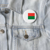 Badge Rond 5 Cm Drapeau Madagascar (En situation)