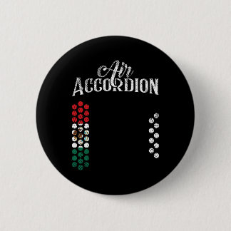 Badge Rond 5 Cm Drapeau Mexicain Accordéon D'air T Shirt Drapeau D