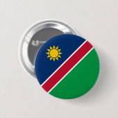 Badge Rond 5 Cm Drapeau Namibie (Devant & derrière)