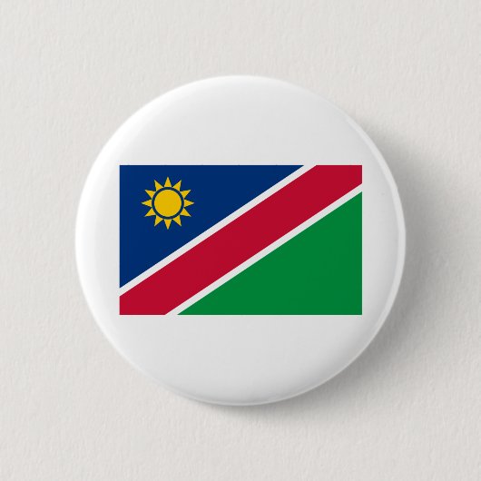 Badge Rond 5 Cm Drapeau Namibie (Devant)