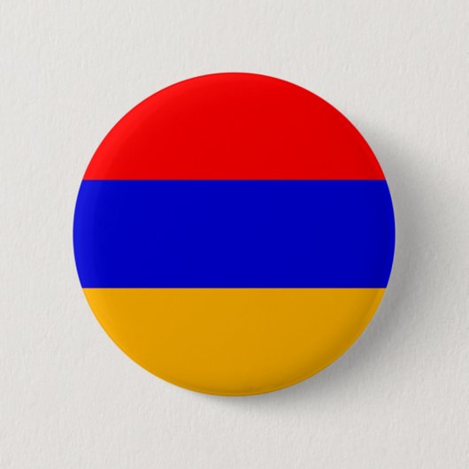 Badge Rond 5 Cm Drapeau national de l'Arménie (Devant)