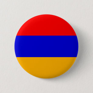 Badge Rond 5 Cm Drapeau national de l'Arménie